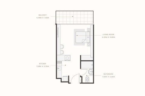 Apartment in RIVIERA REVE in Mohammed Bin Rashid City, Dubai, UAE 1 room, 41 sq.m. № 704913 - photo 8