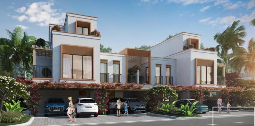 Townhouse în Damac Lagoons, Dubai, EAU 4 dormitoare, 144 mp.  №680808