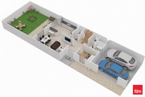 Villetta a schiera in affitto a Dubai, EAU 2 camere da letto, 212.1 mq. № 691216 - foto 12