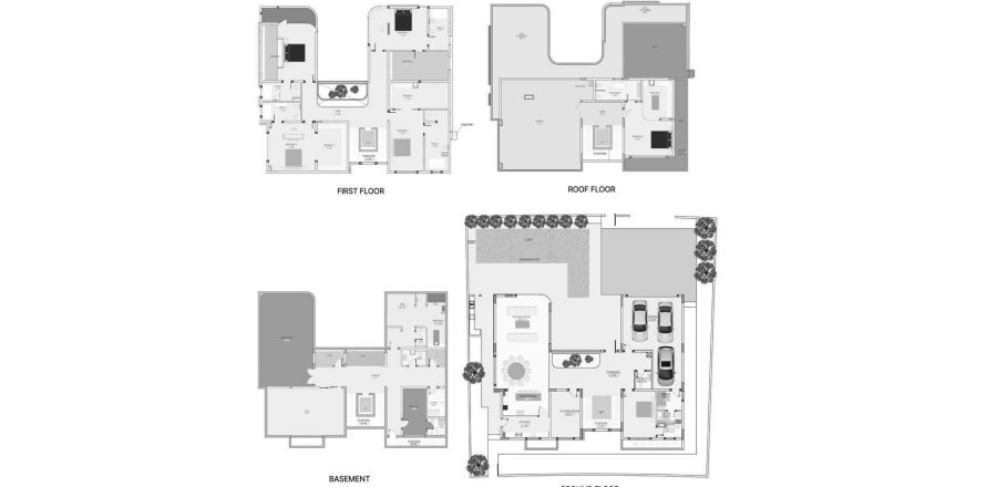 Vilă în Jumeirah, Dubai, EAU 6 dormitoare, 1172 mp.  №704220