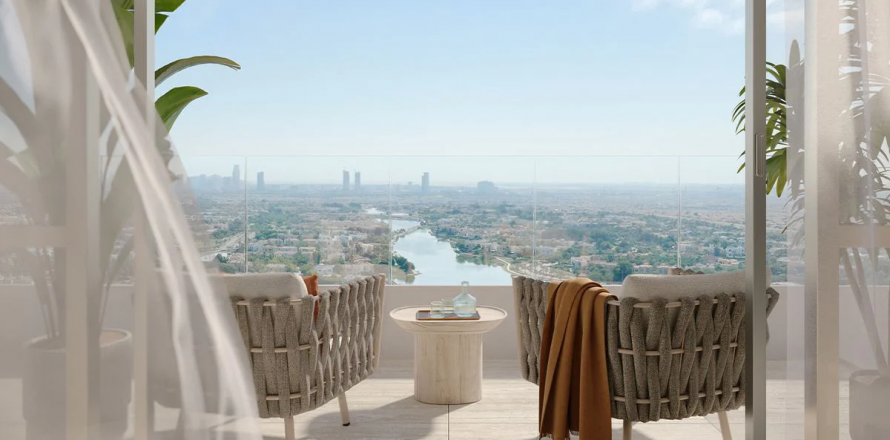 Квартира в Jumeirah Islands, Дубай, ОАЭ 1 спальня, 77.1м2 № 595948