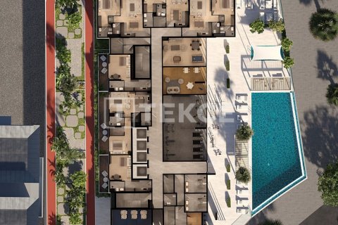 Byt v Jumeirah Village Circle, Dubai, SAE 1 ložnice, 69 m² Č.: 584144 - fotografie 21
