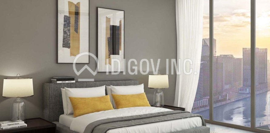Apartament w Business Bay, Dubai, ZEA 1 sypialnia, 53 mkw. nr 655946