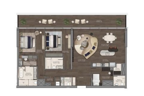 阿联酋 Abu Dhabi Saadiyat Island 待售 : 1 卧 , 编号704518 - 照片 13