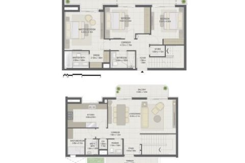 Пәтер Maryam Island, Шарджа, БАӘ-да 1 жатын бөлме, 72 м² № 704515 - фото 13