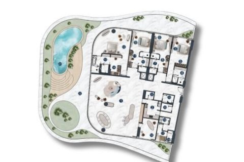 Leilighet til salgs i Al Marjan Island, Ras Al Khaimah, Emiratene 1 soverom, 88 kvm Nr. 704519 - Foto 24