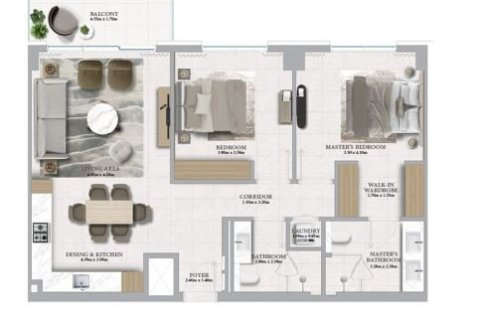 Lakás itt: Mina Rashid, Dubai, EAE, 1 hálószoba, 76 m², azonosító: 704516 - fénykép 12