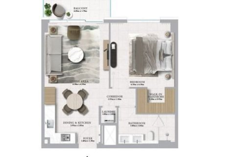 Lakás itt: Mina Rashid, Dubai, EAE, 1 hálószoba, 76 m², azonosító: 704516 - fénykép 11