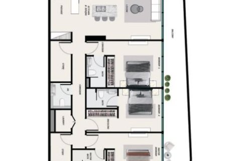 Apartment in Ocean Pearl in Dubai, UAE 1 bedroom № 704869 - photo 6