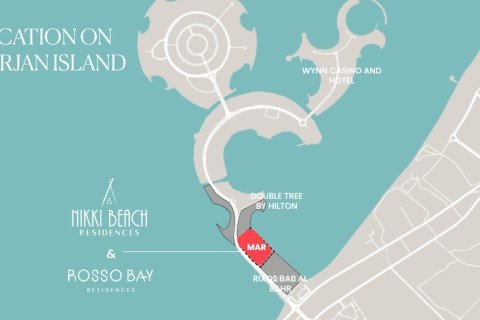 Apartment sa Ras Al Khaimah, UAE 1 silid-tulugan, 86 sq.m. № 734586 - larawan 16