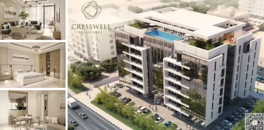 Пәтер Dubai Lifestyle City, Дубай, БАӘ-да 1 жатын бөлме, 84 м² № 729210
