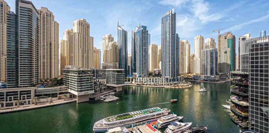 Apartament në Dubai Marina, Dubai, Emiratet e Bashkuara Arabe 1 dhomë gjumi, 56 m2. № 628366