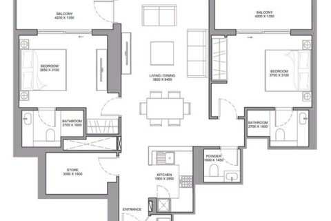 Apartment in Mohammed Bin Rashid City, Dubai, UAE 1 bedroom, 69 sq.m. № 704486 - photo 17