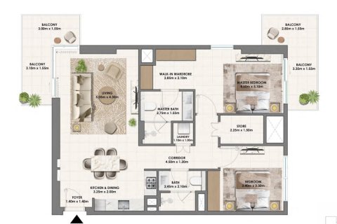 Apartment in Dubai Hills Estate, UAE 1 bedroom, 77 sq.m. № 704481 - photo 12