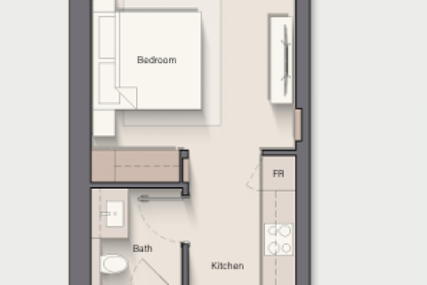 Apartment in Al Marjan Island, Ras Al Khaimah, UAE 1 room, 36 sq.m. № 704482 - photo 13