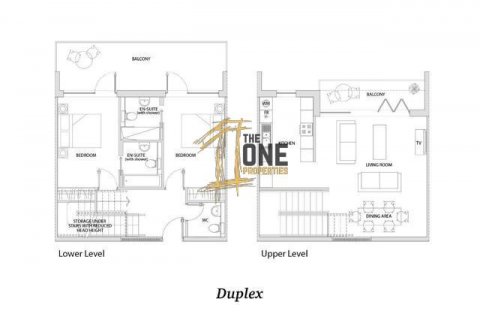 Dvoupatrový byt v Al Marjan Island, Ras Al Khaimah, SAE 2 ložnice, 132.8 m² Č.: 588315 - fotografie 24