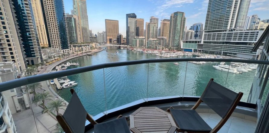 Apartament në Dubai Marina, Emiratet e Bashkuara Arabe 2 dhoma gjumi, 112.6 m2. № 754967