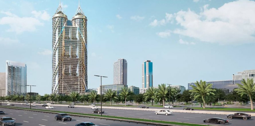 Huoneisto Dubai, Arabiemiraatit 1 makuuhuone, 57.76 m2 № 477137