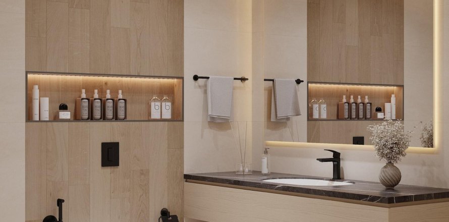 Apartemen di EDGEWATER RESIDENCES di Dubai, UEA 1 kamar tidur, 78 m2 nomor 646601