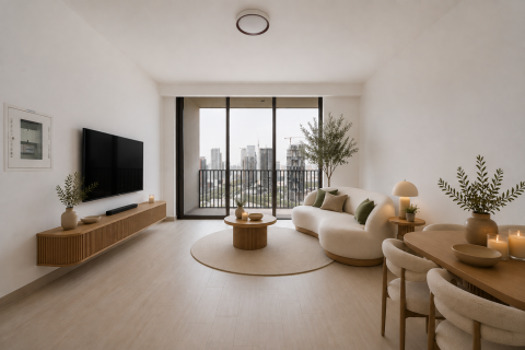 Jumeirah Village Circle, Dubai, BAE’de satılık daire 1 yatak odası, 74.66 m² No 757441 - fotoğraf 1