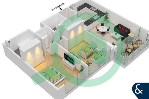 Mohammed Bin Rashid City, Dubai, संयुक्त अरब अमीरात में अपार्टमेंट, 2 बेडरूम, 111 वर्ग मीटर, संख्या 688955 - फ़ोटो 17