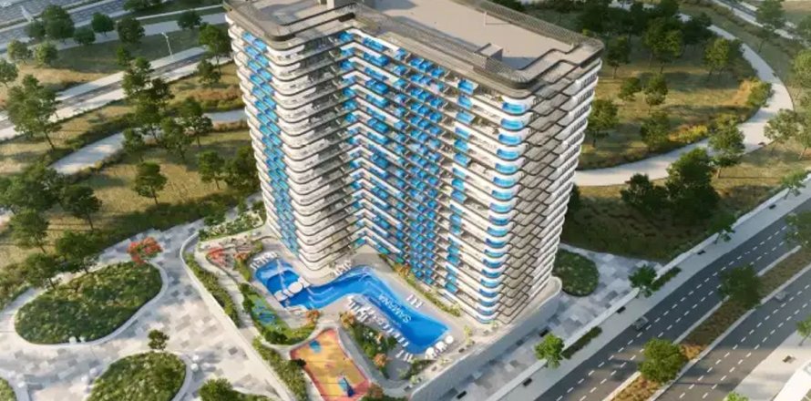 Apartmen di Dubai Production City (IMPZ), UAE 1 bilik tidur, 130.6 meter persegi № 692959