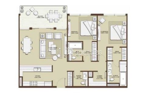 Διαμέρισμα σε Dubai Hills Estate, ΗΑΕ 2 υπνοδωμάτια, 126.5 τ.μ. Αρ. 701376 - φωτογραφία 14