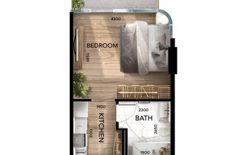 Müüa korter asukohaga Al Reem Island, Abu Dhabi, AÜE: 1 toaline, 33 m² Nr 732357 - pilt 7