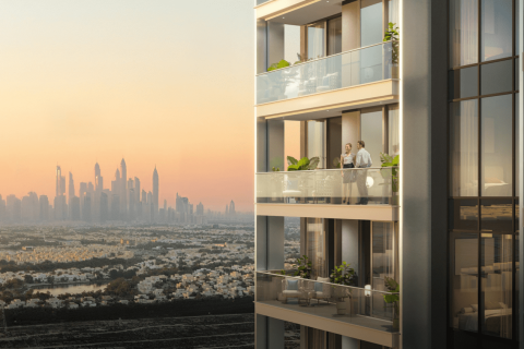Apartament na sprzedaż w Jumeirah Village Triangle, Dubai, ZEA 1 pokój, 52 mkw., nr 732354 - zdjęcie 3