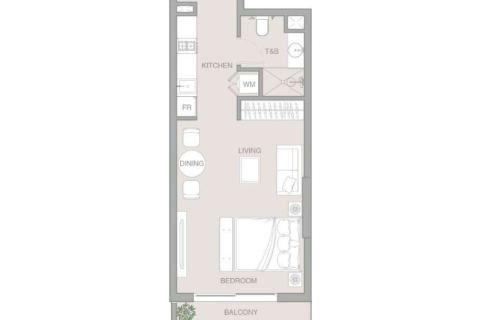 Wohnung zum Verkauf in Jumeirah Village Triangle, Dubai, VAE 1 Zimmer, 41 m2 Nr. 732355 - Foto 4