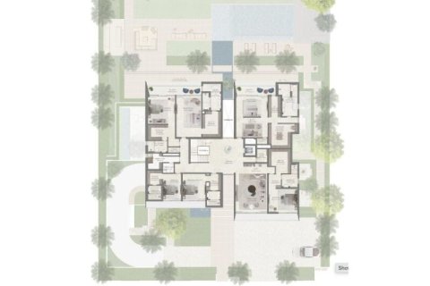 Vila v Dubai, SAE 7 ložnice, 3127 m² Č.: 715231 - fotografie 11