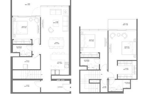 Apartman u Umm Al Quwain, UAE 1 spavaća soba, 48 m2 Br. 690261 - fotografija 7