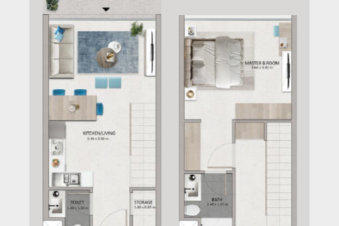 Appartement à vendre à  Yas Island, Abu Dhabi, EAU 1 pièce, 119 m2 № 690262 - photo 7