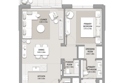 Al Wasl, Dubai, BAE’de satılık daire 1 yatak odası, 76 m&sup2; No 690263 - fotoğraf 15