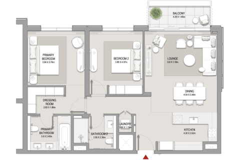 Al Wasl, Dubai, BAE’de satılık daire 1 yatak odası, 76 m&sup2; No 690263 - fotoğraf 16
