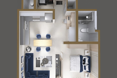 Apartamento para venda em Jumeirah Village Circle, Dubai, EAU 1 quarto, 63 m2 № 690265 - foto 5