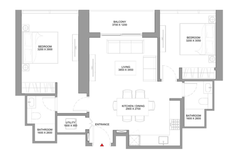 Lägenhet till försäljning i Dubai, UAE 1 sovrum, 289 kvm Nr. 690264 - fotografi 8