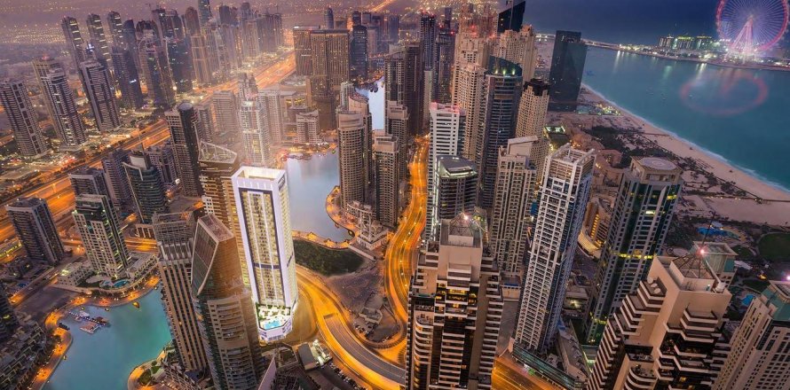 阿联酋 Dubai Dubai Marina 公寓  2 卧, 142 平方米 , 编号 628593