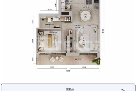 Huoneisto Dubai, Arabiemiraatit 2 makuuhuonetta, 95 m2 № 695659 - kuva 13