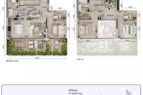 Huoneisto Dubai, Arabiemiraatit 2 makuuhuonetta, 95 m2 № 695659 - kuva 18