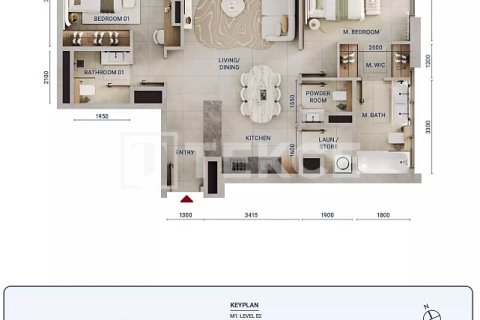 Dubai、UAE にあるマンション販売中 3ベッドルーム、225 m2、No695660 - 写真 16