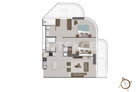 Apartament de vânzare în Al Reem Island, Abu Dhabi, EAU 1 dormitor, 81 mp.  №695663 - poză 24