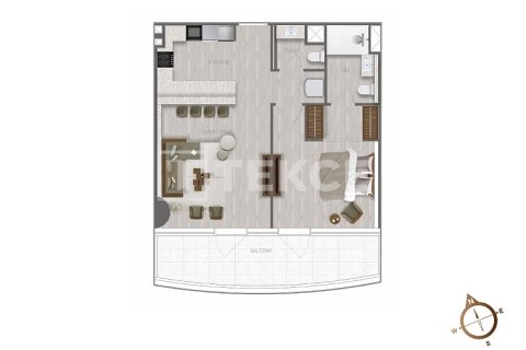 Huoneisto Al Reem Island, Abu Dhabi, Arabiemiraatit 3 makuuhuonetta, 178 m2 № 695665 - kuva 22