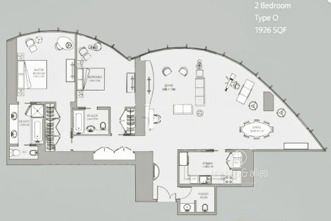 Müüa korter asukohaga Downtown Dubai (Downtown Burj Dubai), AÜE: 2 magamistoaga, 179 m² Nr 697463 - pilt 28