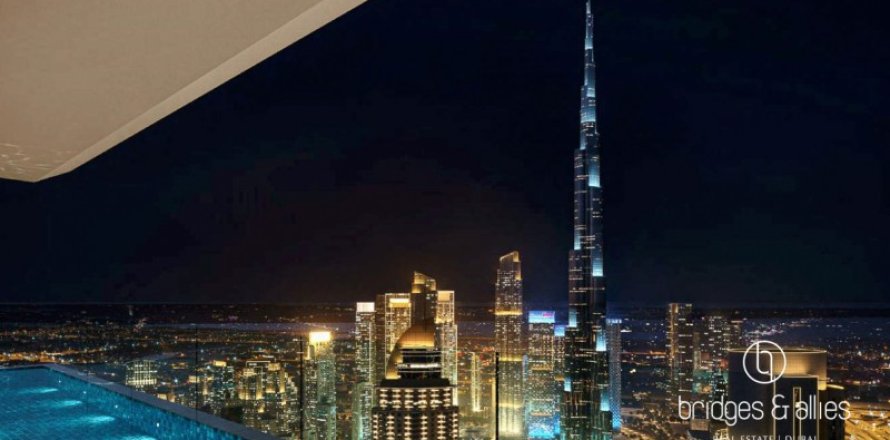 آپارتمان در Downtown Dubai (Downtown Burj Dubai)، Dubai ، امارات متحده عربی 1 خوابه ، 90 متر مربع.  شماره 697467