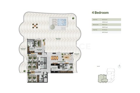 Wohnung zum Verkauf in Al Marjan Island, Ras Al Khaimah, VAE 1 Schlafzimmer, 77 m2 Nr. 693305 - Foto 20