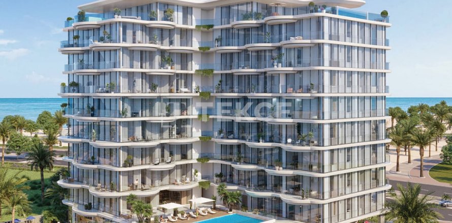 Wohnung in Al Marjan Island, Ras Al Khaimah, VAE: 1 Schlafzimmer, 77 m2 Nr. 693305