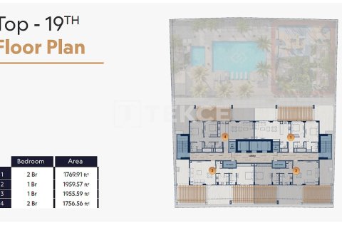 Müüa korter asukohaga Jumeirah Village Circle, Dubai, AÜE: 2 magamistoaga, 122 m² Nr 693304 - pilt 23