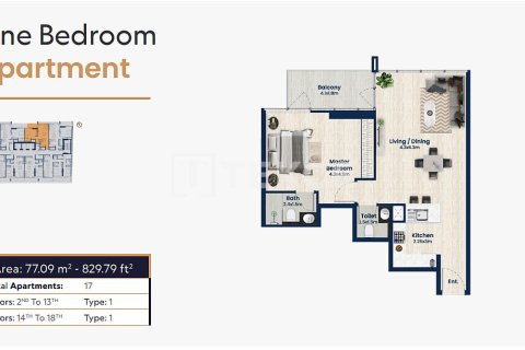 Müüa korter asukohaga Jumeirah Village Circle, Dubai, AÜE: 2 magamistoaga, 122 m² Nr 693304 - pilt 25