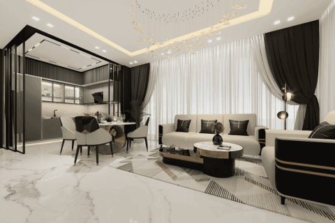 Apartament në Business Bay, Dubai, Emiratet e Bashkuara Arabe 1 dhomë gjumi, 70 m2. № 705530 - Foto 7
